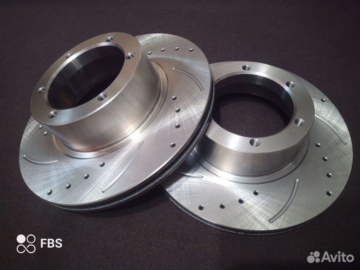 Передние тормозные диски газель 3302 перфорированн