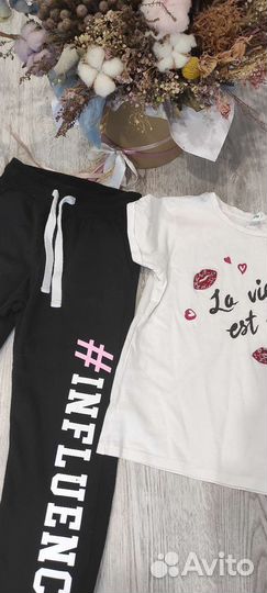 Спортивный костюм для девочки 134см