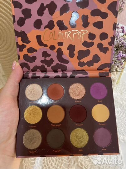 Палитра теней Colourpop
