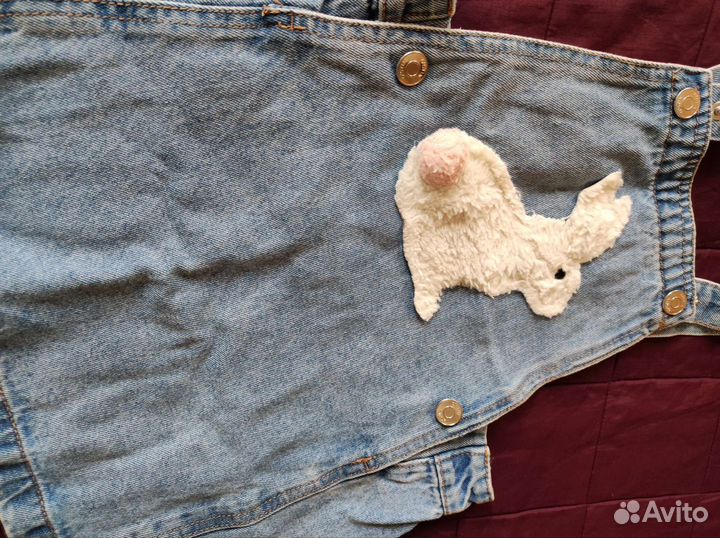 Джинсовый сарафан Ostin