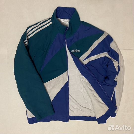 Adidas винтажная куртка 90е