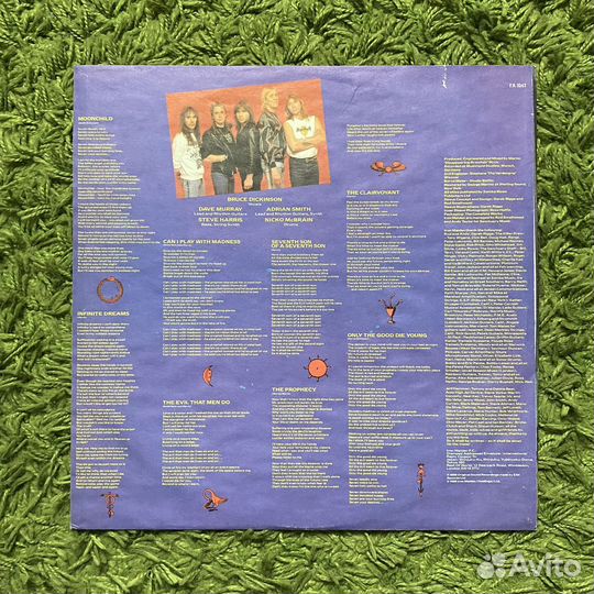 Грампластинка Iron Maiden 