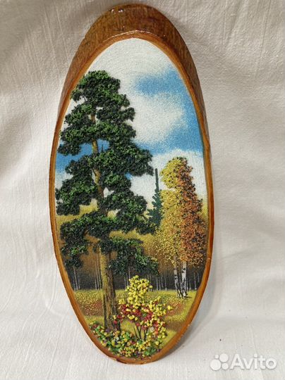 Панно из уральских минералов