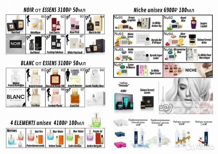 Духи Essens (Эссенс) (Есенс) 50 мл