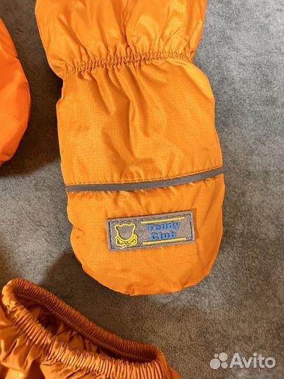 Пинетки и варежки зимние