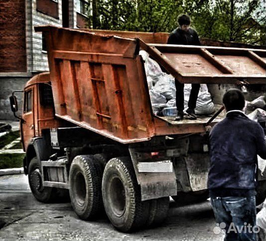 Вывоз строительного мусора, веток