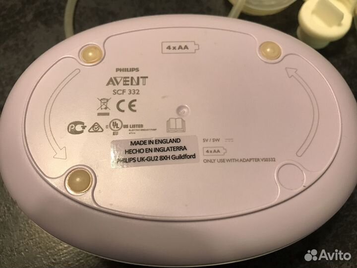 Молокоотсос avent электрический
