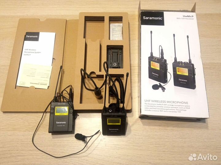 Петличный микрофон Saramonic UwMic9