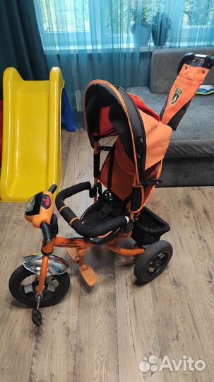 Детский трехколесный велосипед lamborghini