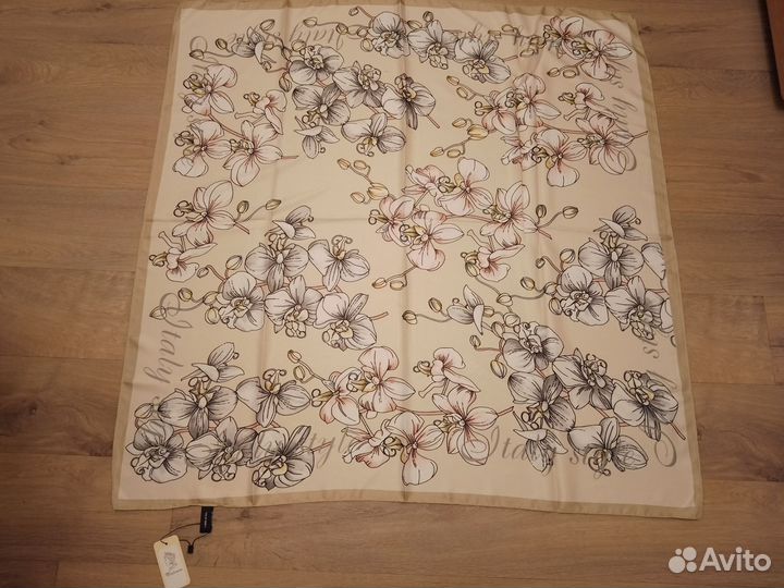 Новый палантин с орхидеями