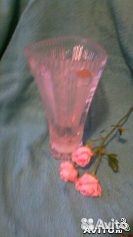 Хрустальная ваза (см. фото)