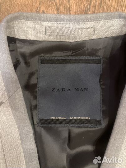 Пиджак мужской zara 48