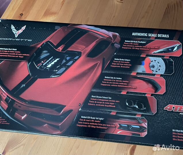 Машина на р/у Traxxas corvette stingray 4-TEC 3.0