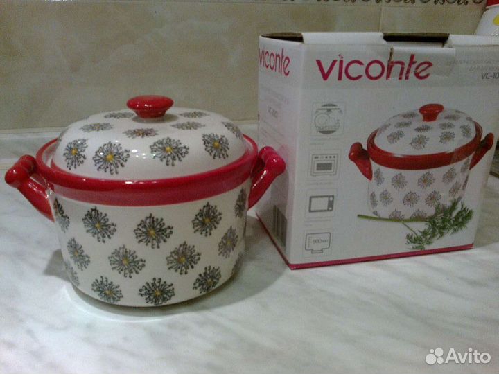 Керамическая кастрюля для запекания