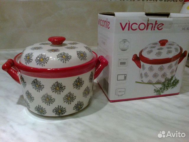 Керамическая кастрюля для запекания