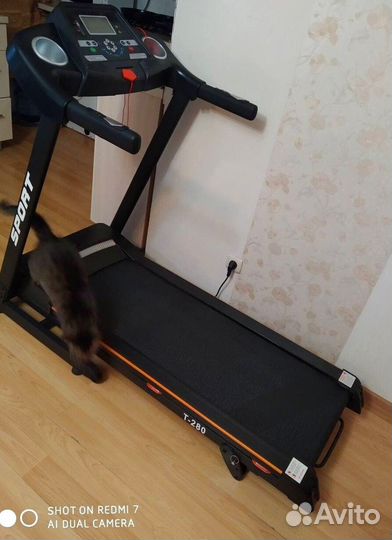 Беговая дорожка электрическая