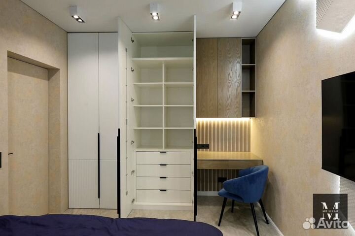 Шкаф с фрезеровкой