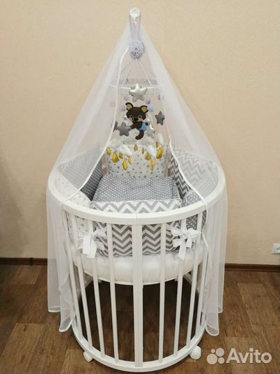 Детский мобиль из фетра