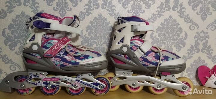 Ролики Reaction 36-41 и защита