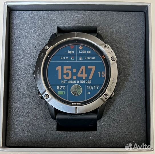 Garmin fenix 6x pro solar titanium