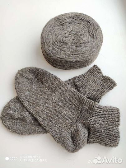 Шерстяные носки