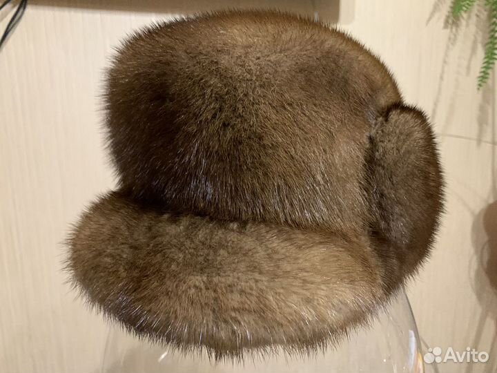 Шапка из меха норки
