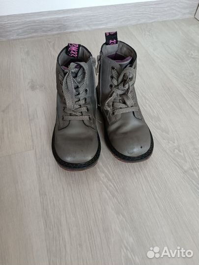 Демисезонные ботинки для девочки