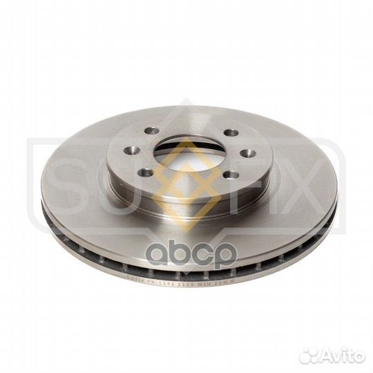 Диск тормозной перед прав/лев Hyundai Solar