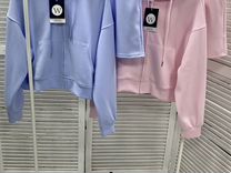 Костюмы W с шортами zip, blue/pink, Корея