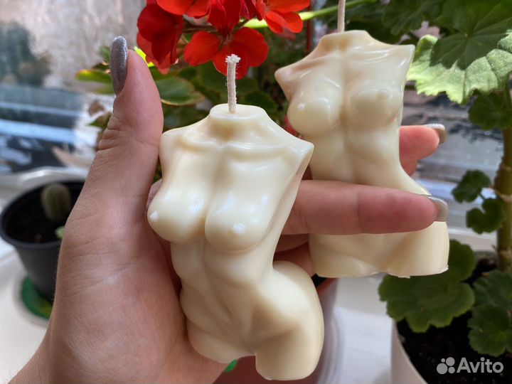 Свечи восковые романтичнские