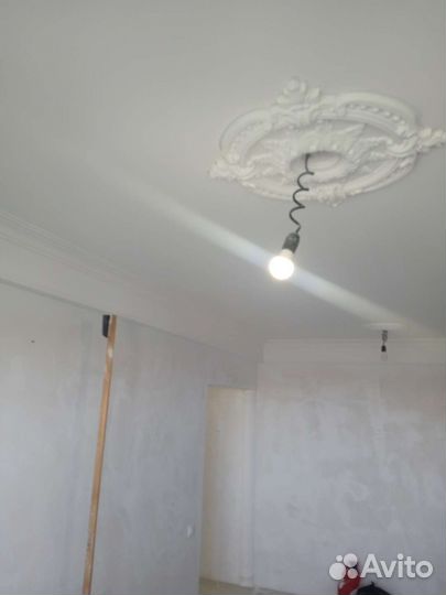 Шпаклёвка стен и потолков