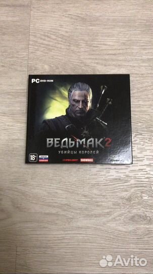 Диск на PC DVD-ROM Ведьмак2