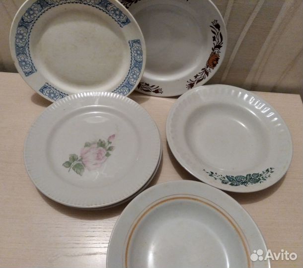 Тарелки новые и б/у