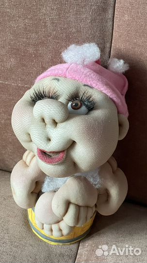 Интерьерная кукла ручной работы 