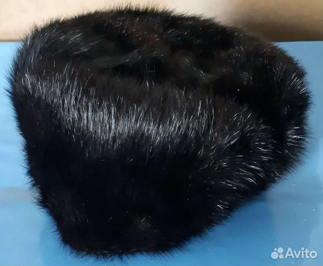 Норковая шапка мужская 56 р-р