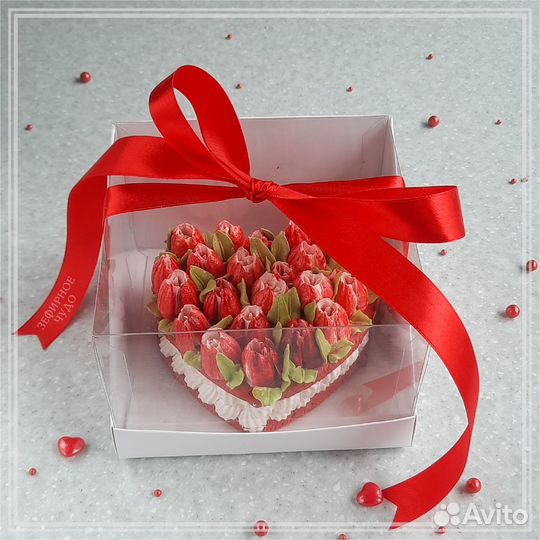 Сладкий подарок / Зефиросэндвич/ Сердце