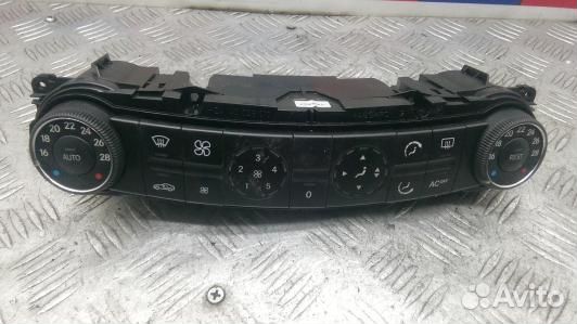 Блок управления печки и климат-контроля mercedes b