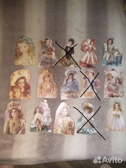 Открытки серии 