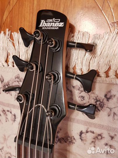Бас гитара Ibanez GIO GSR206B Walnut Flat
