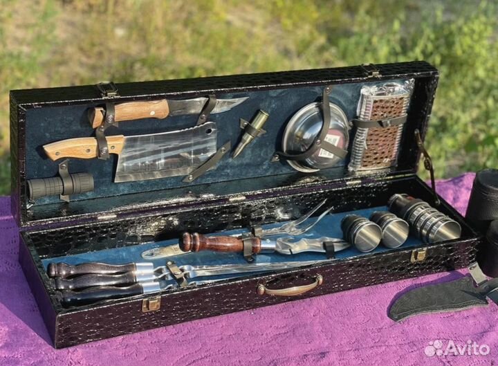 Шашлычный подарочный набор