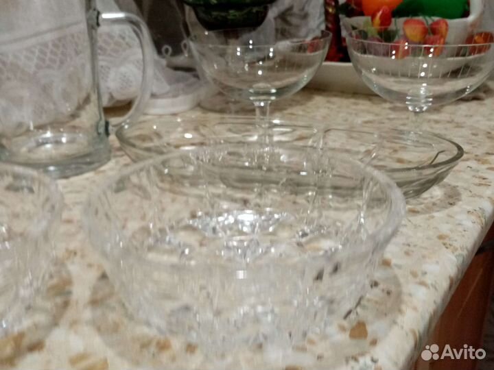 Конфетница стекло