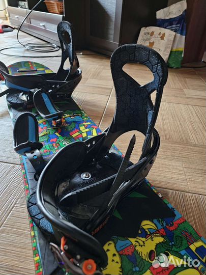 Сноуборд burton chopper 120 и крепления