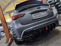 Тюнинг задний бампер для infiniti fx37, qx70, fx50