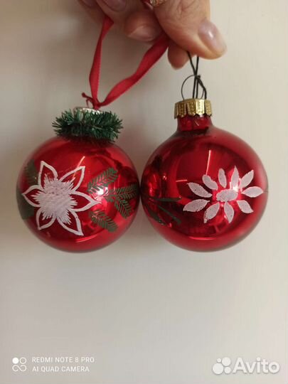 Елочные игрушки СССР гдр