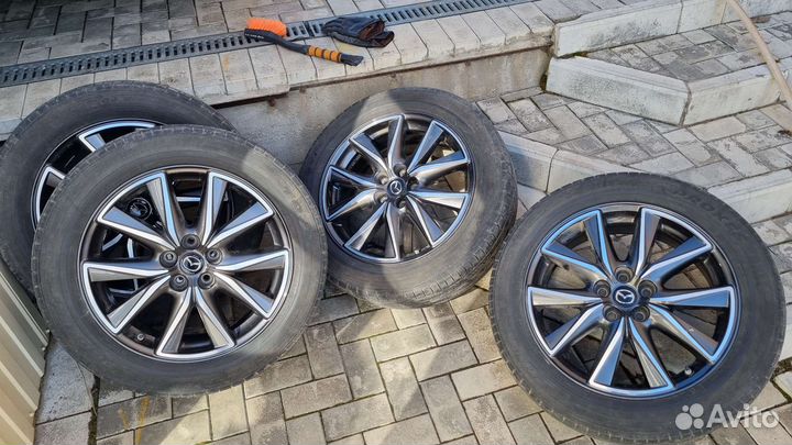 Литые диски r19 на mazda сх5