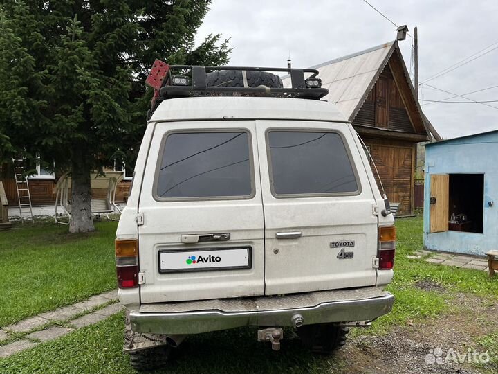 Toyota Land Cruiser 4.0 МТ, 1989, 300 000 км