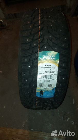 Nokian Tyres Hakkapeliitta 9 225/45 R18