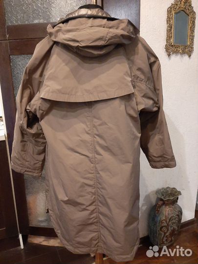 Пуховое. пальто brunello cucinelli 46