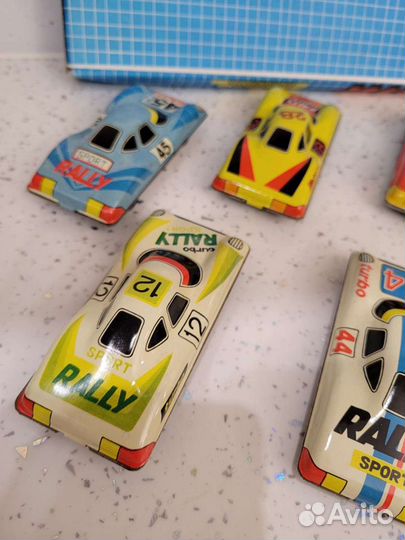 Набор машинок Ралли родом из СССР