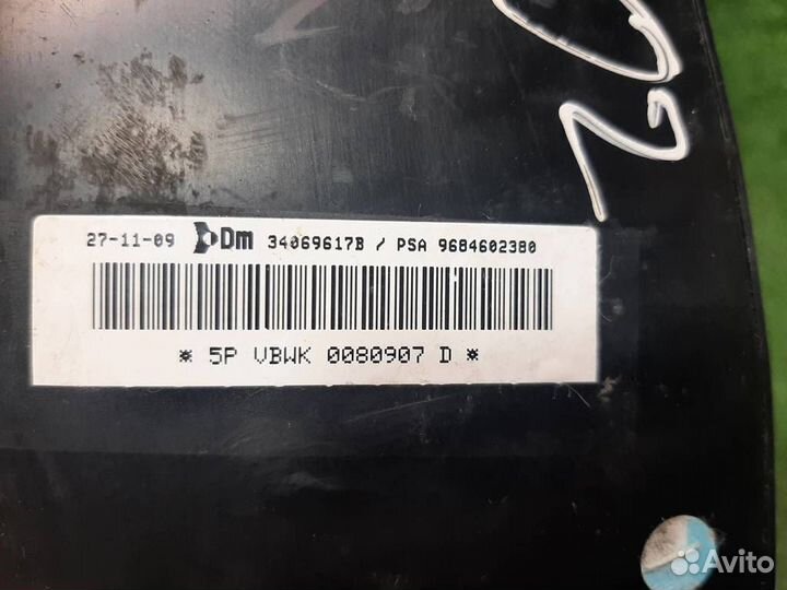 Подушка безопасности в сиденье правая Peugeot 300